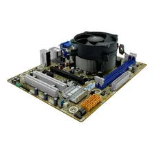 Kit Intel Ddr3 Placa Mãe H61 Core I3 2100 + 4gb + Cooler Box Cor Amarelo Foto mini  3