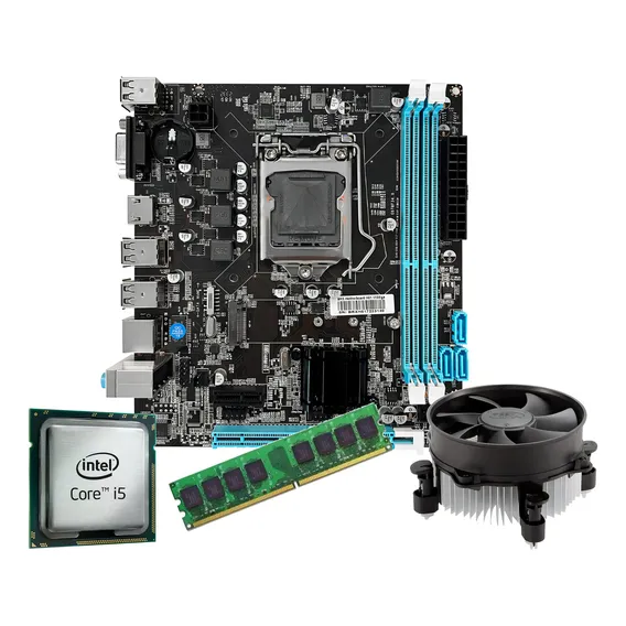 Kit Intel I5 3470 + Placa B75 1155 + 16gb Ddr3 + Cooler Foto 1
