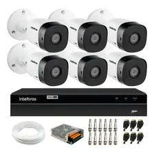 Kit Intelbras 6 Câmeras 1010b 720p Dvr Mhdx 1108 Multi G3 Foto  mini 1
