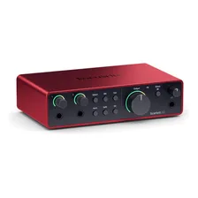 Kit Interface Audio Focusrite Scarlett 2i2 Studio 4th Gen Cor Vermelho Foto mini  2