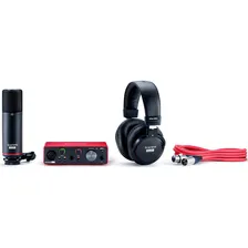 Kit Interface De Audio Focusrite Scarlett Solo Studio 3 Gen Foto mini  3