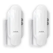 Kit Interfone Agl 2 Pontos Monofones Com Fechadura Elétrica Foto mini 3