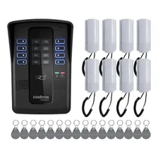 Kit Interfone Porteiro Coletivo Intelbras 8 Pontos Com Tag Foto  mini 1
