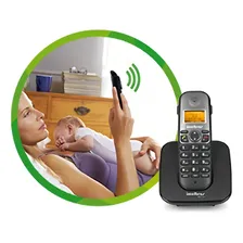 Kit Interfone Sem Fio Intelbras Tis 5010 Com Siga-me + Ramal Foto mini 4