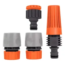 Kit Irrigação Esguicho Bico Mangueira + Engates Tramontina Foto mini 3