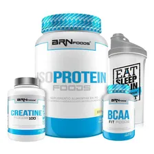 Kit Iso Protein + Creatina + Bcaa E Coqueteleira Foto mini 1