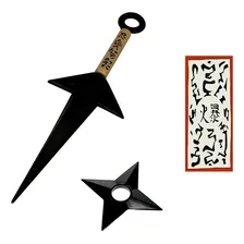 Kit Itachi - Kunai + Shuriken + Bandana Renegada - Naruto Foto mini 4