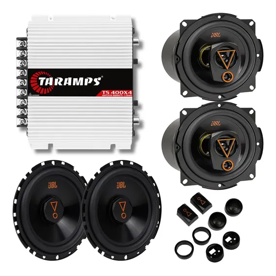 Kit Jbl 2 Vias Alto Falante 6 E 5 Pol 160w + Modulo Ts400 Foto 1