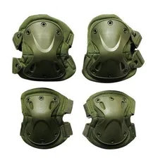 Kit Joelheira E Cotoveleira Airsoft 4 Peças Tatica Militar Foto mini 1
