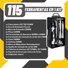 Kit Jogo 115 Chave De Precisão Celular Phillips Fenda Torx Y Foto mini 4