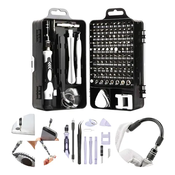 Kit Jogo 115 Chave De Precisão Celular Phillips Fenda Torx Y Foto 1