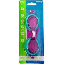 Kit Jogo 2 Oculos De Natação Infantil Mar Piscina Praia Cor Roxo Foto mini 1
