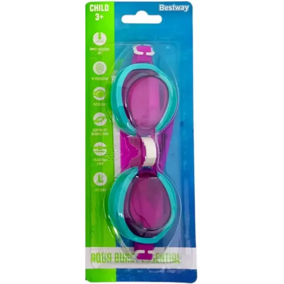 Kit Jogo 2 Oculos De Natação Infantil Mar Piscina Praia Cor Roxo Foto 1