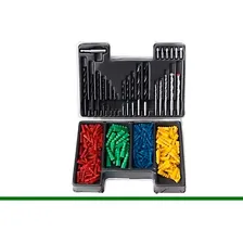 Kit Jogo 300 Brocas Bits Pontas Para Furadeira Parafusadeira Foto mini  2