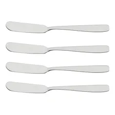 Kit Jogo 4 Espátulas Geleia Manteiga Patê Inox Tramontina Cor Aço inox Foto mini  2