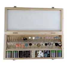 Kit Jogo Acessórios Para Micro Retifica 230 Pç Padrão Dremel Foto mini  3