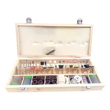 Kit Jogo Acessórios Para Micro Retifica 230 Pç Padrão Dremel Foto mini 4