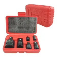 Kit Jogo Adaptadores De Impacto Crmo 6 Peças 1/4 - 3/4 Foto mini 1