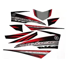 Kit Jogo Adesivo Xtz 250 Lander 2014 Vermelha Foto mini 1
