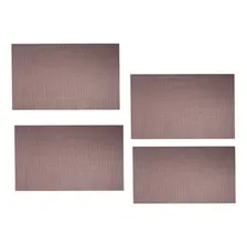 Kit Jogo Americano 4 Peças 45x30cm Frame Moderno Cor Jogo Americano Frame Lavandal 4 Unidades Jogo Americano Frame Lavanda Foto mini  2