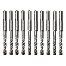 Kit Jogo Broca Sds Plus Martelete Makita Bosch 6mm X 110mm Foto mini 1