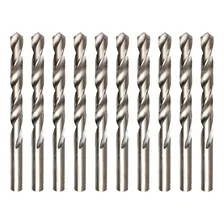 Kit Jogo Brocas Aço Rápido Metal 10 Peças 1,5mm Polida Mtx Foto mini 1