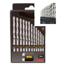Kit Jogo Brocas Aço Rápido Para Metal E Madeira 13 Peças Foto mini 1
