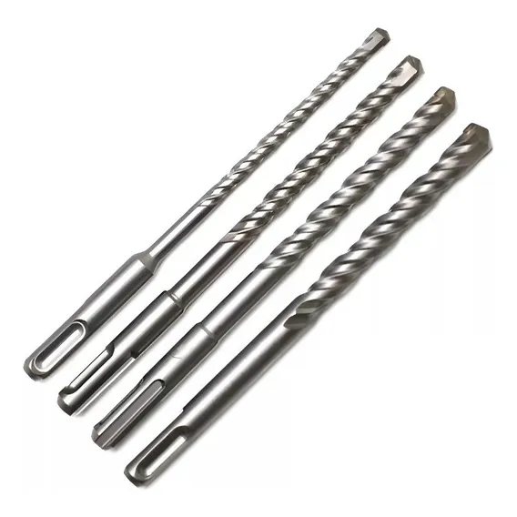 Kit Jogo Brocas Concreto 6mm 8mm 10mm 12mm Sds Plus Mtx Foto 1