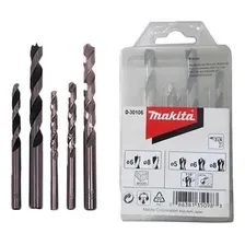 Kit Jogo Brocas Madeira E Metal 5 Peças D-30106 Makita Foto mini 1