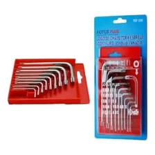 Kit Jogo Chave Torx Estrela Com Furo 9 Peças T50 A T10 Crv Foto mini 1