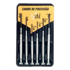 Kit Jogo Chaves De Fenda E Philips Precisão Celular 6 Pçs Foto mini 2