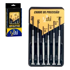 Kit Jogo Chaves De Fenda E Philips Precisão Celular 6 Pçs Foto mini 1