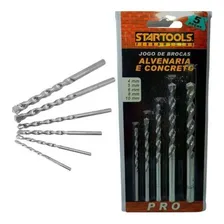 Kit Jogo De Brocas Alvenaria E Concreto 5 Peças - Startools Foto mini 1