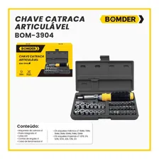 Kit Jogo De Chave Fenda Philips Bits Catraca 40 Peças Maleta Foto mini 2