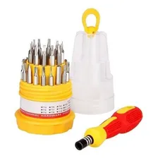 Kit Jogo De Chave Precisão 31 Peças Fenda Philips Torx Alen Foto mini 1