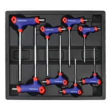 Kit Jogo De Chaves Torx Workpro Wp209114 8 Peças Foto  mini 1