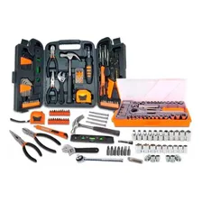 Kit Jogo De Ferramentas E Chave 169pç Fortt Preto Foto mini 1