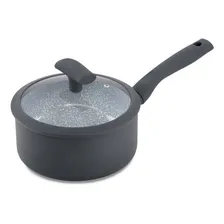 Kit Jogo De Panelas 4 Peças Cerâmica Antiaderente Hércules Cor Cinza Foto mini 4