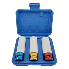 Kit Jogo De Soquetes Impacto Rodas Liga Leve 17/19/21mm Foto mini  2