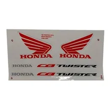 Kit Jogo Faixa Adesiva Cbx Twister 250 Branca 2016 Foto mini 2