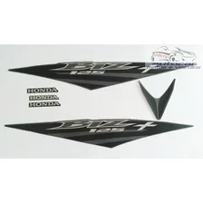 Kit Jogo Faixa Adesiva Honda Biz + 2008 Cinza Foto mini 1