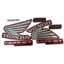 Kit Jogo Faixa Adesivo Cb 600 Hornet 2014 Vermelha Foto mini 1
