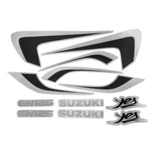 Kit Jogo Faixa Adesivo Suzuki Yes 2006 Vermelha Foto mini 1