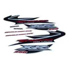 Kit Jogo Faixa Adesivo Xr 250 Tornado 2004 Branca Foto mini 1