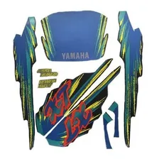 Kit Jogo Faixa Adesivo Yamaha Xt 600 Preta 94 / 95 / 96 Cor Preta Foto mini 1
