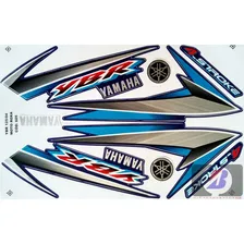 Kit Jogo Faixa Adesivo Yamaha Ybr 125 Roxa 2004 Foto  mini 1