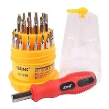 Kit Jogo Ferramenta 31 Chaves - Alen Torx Fenda Philips Foto mini 2