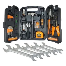 Kit Jogo Ferramentas Com 129 Peças Sparta + Kit Chave Fixa Foto mini 1