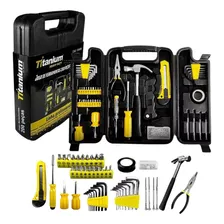 Kit Jogo Ferramentas Maleta 200 Peças Profissional Cor Preto Foto mini 1