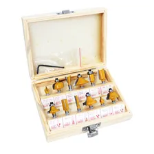 Kit Jogo Fresas Para Tupia Cana 6mm 12 Peças Profield Foto  mini 1